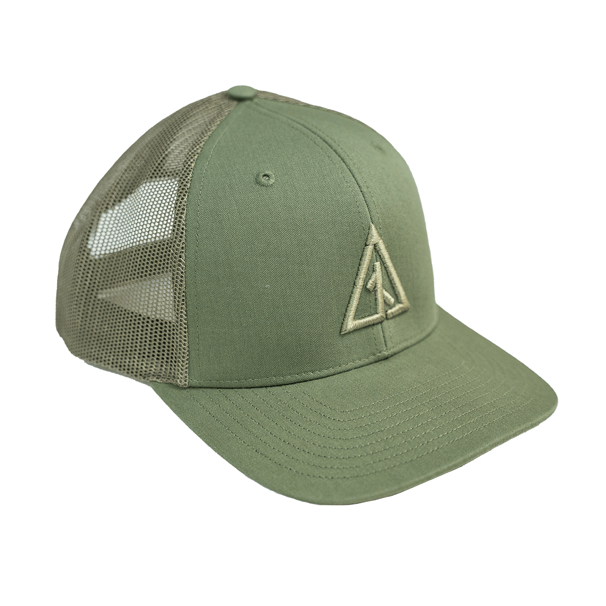 Stitched Icon Hat - Loden/Loden