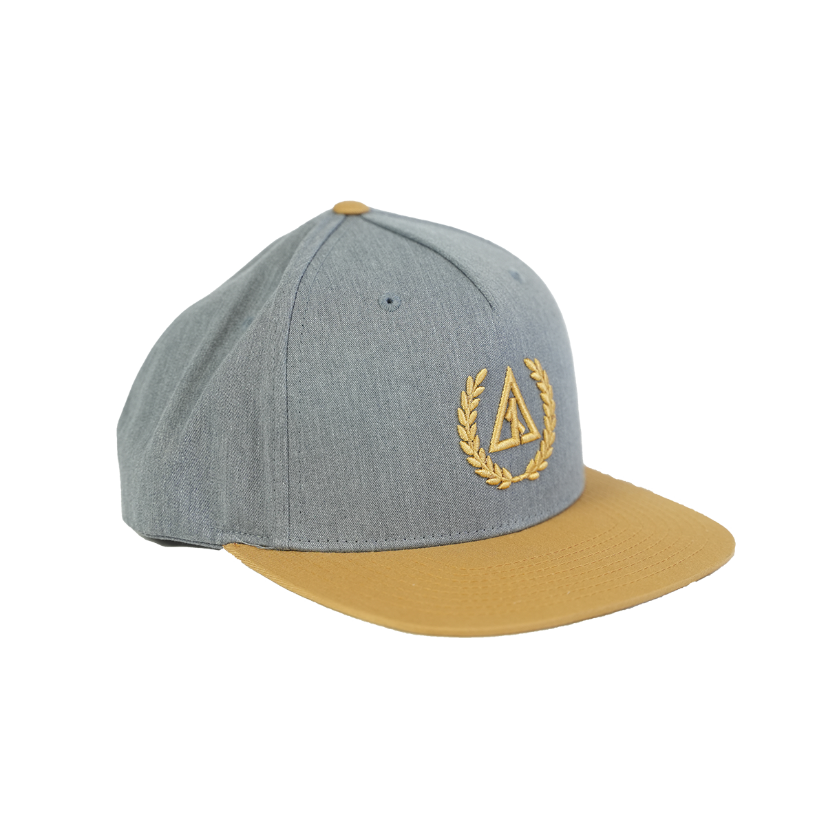 Prosperity Hat - Heather Gray/Amber Gold