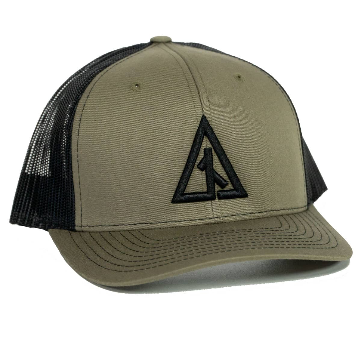 Loden/Black Logo Bent Brim Hat | Canvas Cutter Official