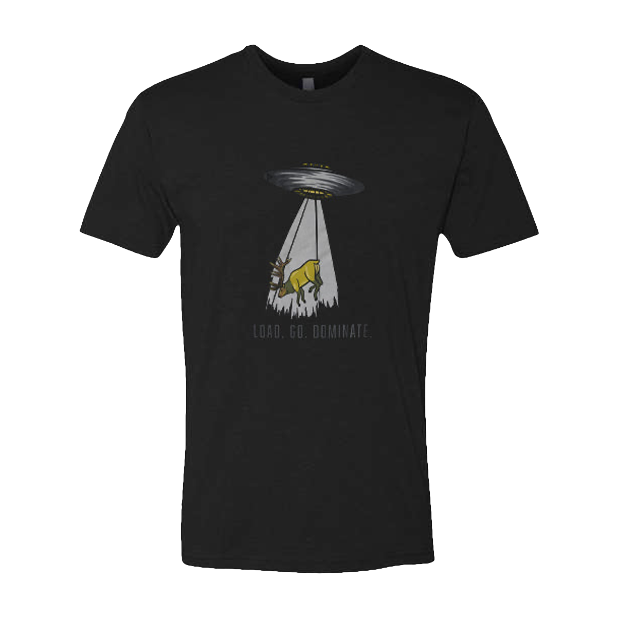 UFO Poached Black Tee