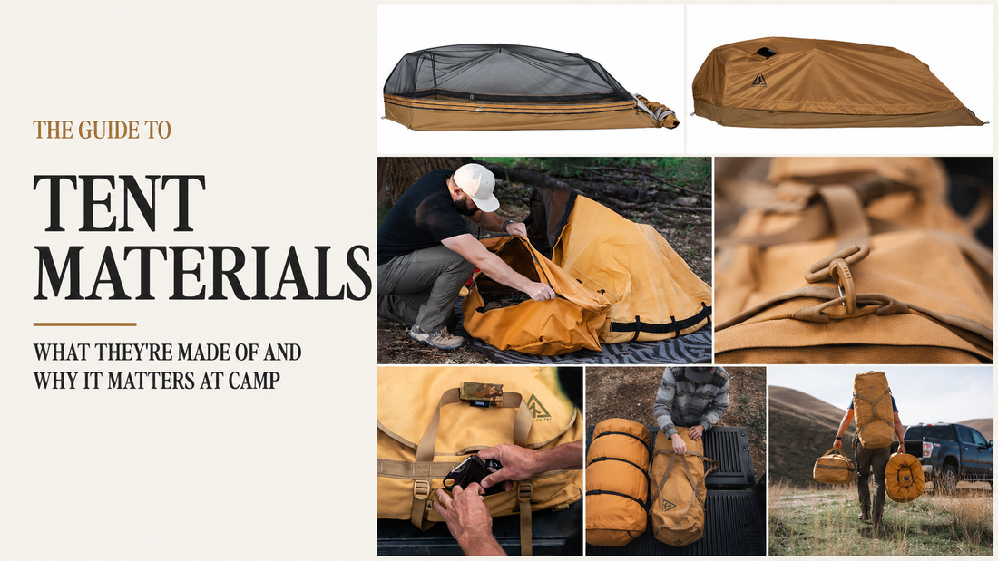 Canvas, Nylon, or Polyester? The Tent Material Guide