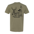 save the trees with canvas cutter by hunting elk. Canvas cutter canvas gear helps with hunting