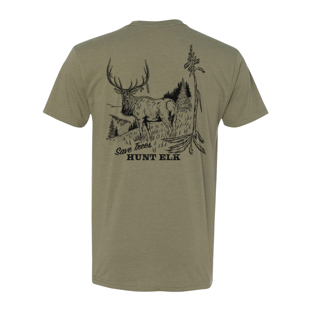 save the trees with canvas cutter by hunting elk. Canvas cutter canvas gear helps with hunting