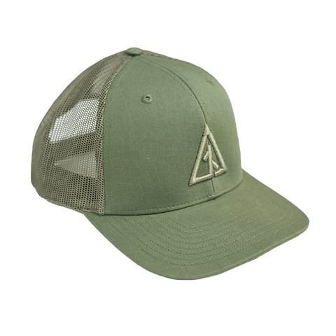Stitched Icon Hat - Loden/Loden
