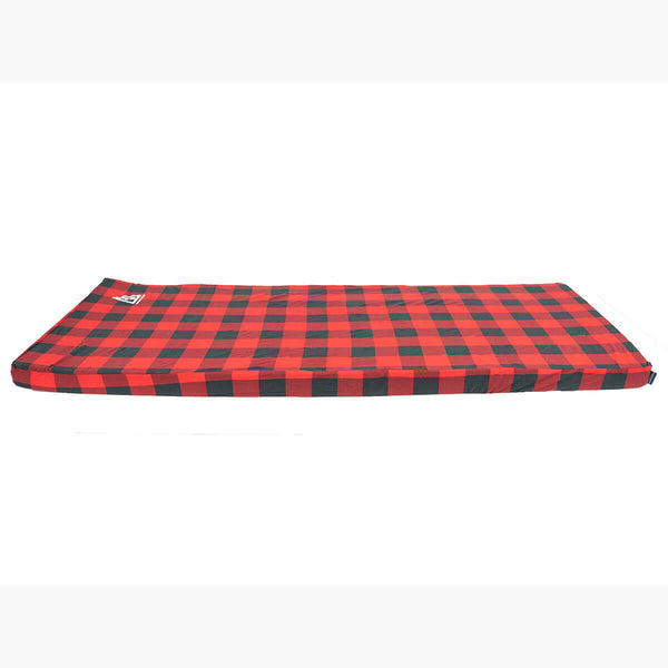 Buffalo plaid bench discount cushion