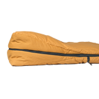 Wedge shaped foot box on the Bunker Bag designed for comfort and warmth