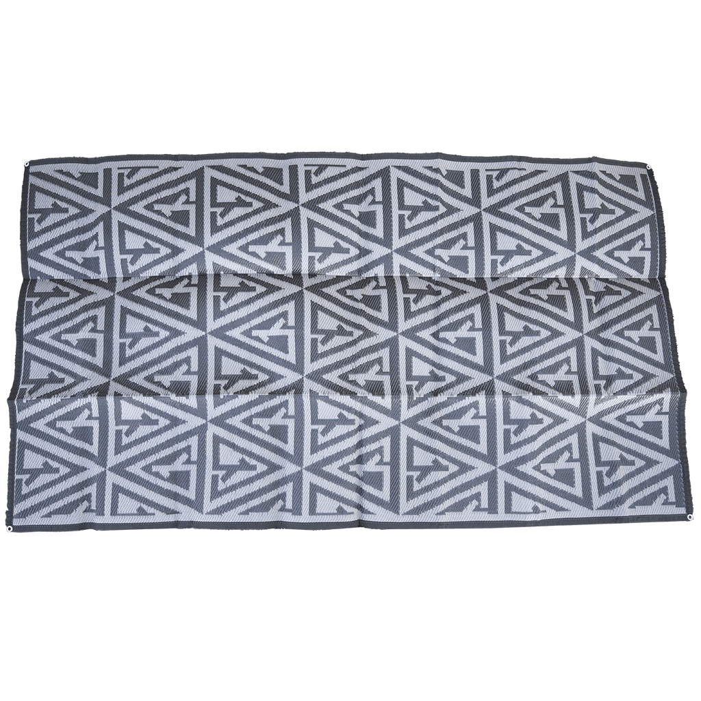 Canvas Cutter Barrier Mat laid flat showing patterned ground protection surface