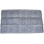 Canvas Cutter Barrier Mat laid flat showing patterned ground protection surface