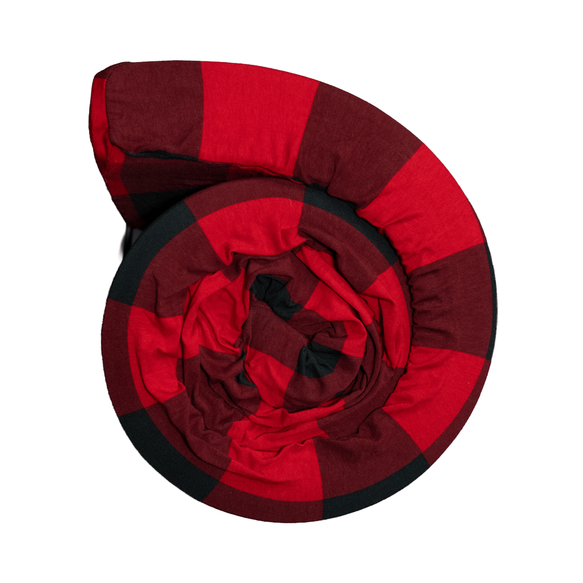 Canvas Cutter bedroll foam pad rolled up, showing a premium mattress foam upgrade for added comfort while camping