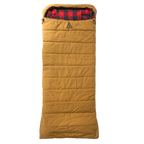 Canvas Cutter Bunker Bag sleeping bag laid flat showing full length design and canvas shell