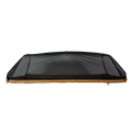 dominator 3 replacement mesh screen installed on bedroll for bug protection and airflow