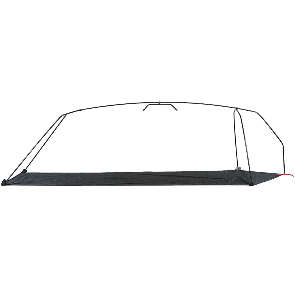 Summit Pole System fully assembled showing structure for the Summit Sleep System